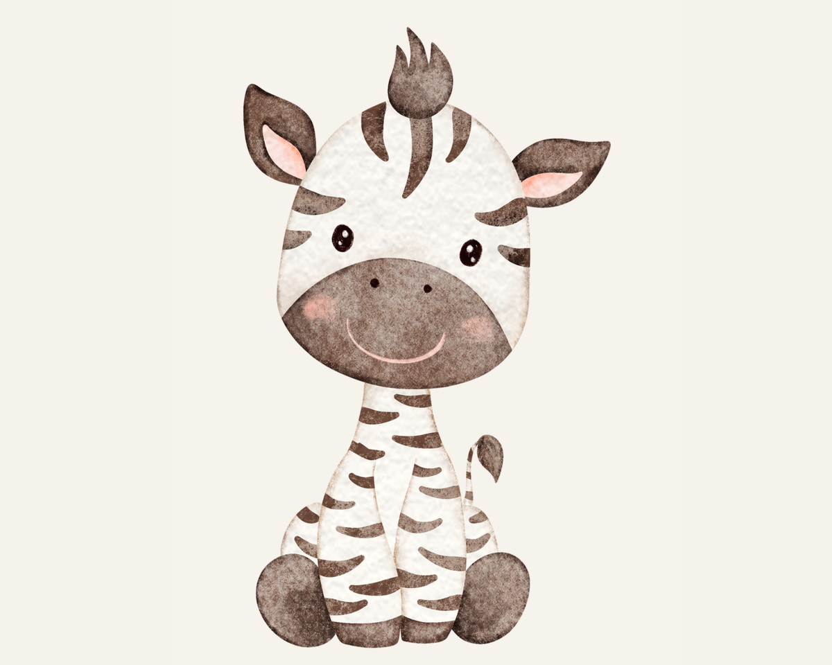 Safari Nursery Animal Prints | Neutral Baby Room Wall Art (Set of 6, Digital Download)