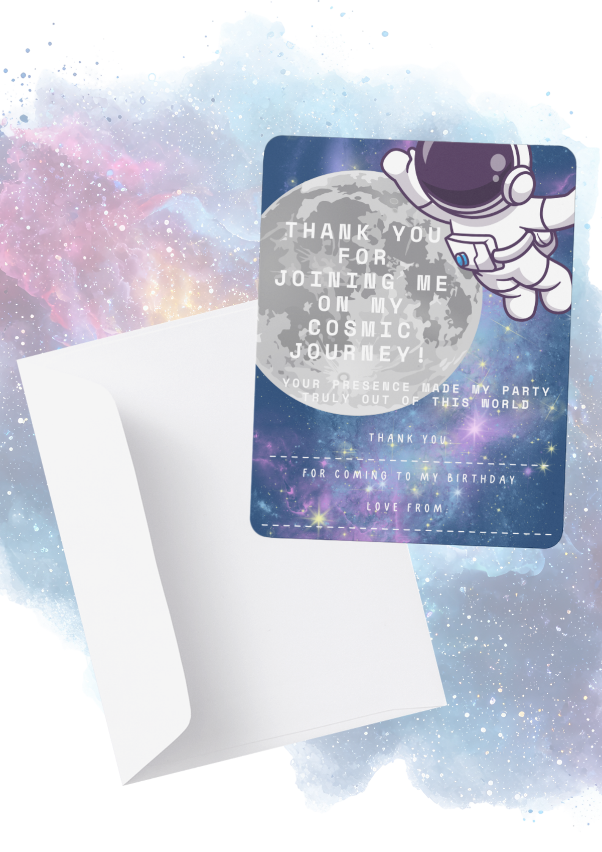 Editable Out-of-This-World Space Adventure Birthday Collection - Printable Party Pack